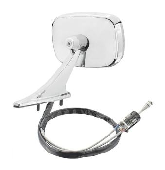 Outer Door Mirror for 1969-70 Pontiac Bonneville - with Remote Control, left hand side