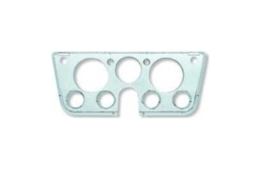 Armaturen-Blende für 1969-72 Chevrolet Pickup mit Zusatz-Instrumenten - Chrom