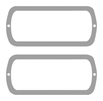 Park/Turn Light Lens Gaskets for 1969 Plymouth Barracuda - Pair