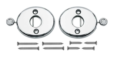 Kopfstützen-Verriegelungen für 1969 Pontiac Bonneville mit Einzelsitzen - Paar