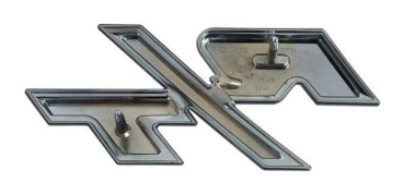 Quarter Panel Emblems for 1969 Dodge Coronet R/T - R/T / Pair