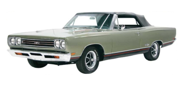 Stripe Set for 1969 Plymouth GTX - Lower Pinstripes