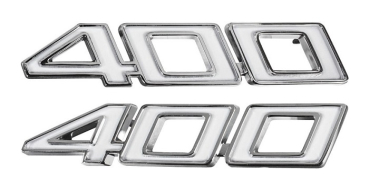 Kotflügel-Embleme für 1970-71 Chevrolet Chevelle 400 - Paar
