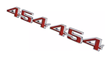 Kotflügel-Embleme für 1970-72 Chevrolet Chevelle 454 - Paar