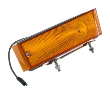 Park/Turn Light Assembly -Amber- for 1970-72 Ford Pickup - Left Side