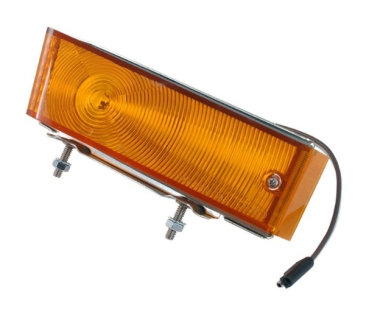 Park/Turn Light Assembly -Amber- for 1970-72 Ford Pickup - Right Side