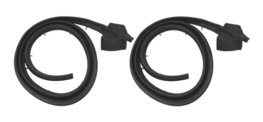 Rear Door Weatherstrip for 1970-72 Buick Skylark 4-Door Hardtop - Pair