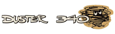 "DUSTER 340" Heck-Decal für 1970-72 Plymouth Duster