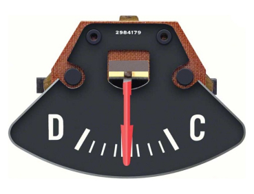 Amp Gauge for 1970-74 Dodge Challenger with Rallye Gauge Package