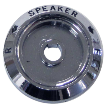 SPEAKER Blende für 1971-72 Pontiac Grand Prix - Schwarze Beschriftung