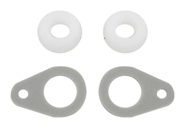 Fender Mounted Turn Signal Indicator Gasket Set for 1971-72 Plymouth Road Runner - 6-Piece