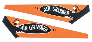 "AIR GRABBER"-Door Hood Decals for 1971-72 GTX and Road Runner - Set