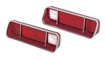Tail Lamp Lenses for 1971-73 Plymouth Scamp - Pair