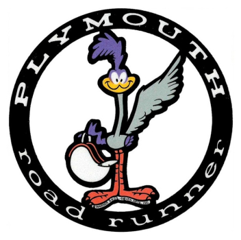 "Road Runner Circle" Decal for 1971-75 Plymouth Road Runner