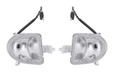 Park/Turn Light Housings for 1971 Plymouth Barracuda - Pair