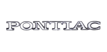Kotflügel-Embleme für 1971 Pontiac Le Mans T-37/GT-37 - PONTIAC