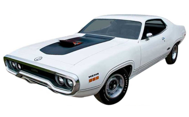 Stripe Set for 1971 Plymouth GTX - Body Pinstripe Set