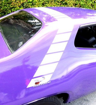 Stripe Set for 1971 Plymouth Road Runner - Roof Stripes