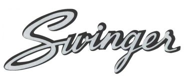 "Swinger" Decals für 1973-74 Dodge Dart Swinger - Set