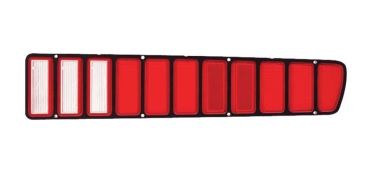 Tail Lamp Lenses for 1973-74 Dodge Charger without silver accent - Pair