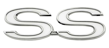 Kotflügel-Embleme für 1973-74 Chevrolet Nova SS - SS-Embleme
