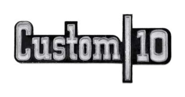 Fender Emblems for 1973-76 Chevrolet C10 Pickup - Custom 10