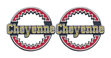 Quarter Panel Emblems for 1973-79 Chevrolet K5 Blazer - Cheyenne