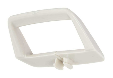 Seat Belt Guides for 1974-76 Pontiac Firebird - Pair / White