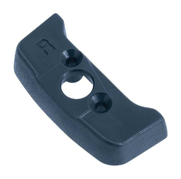 Seat Belt Guide Escutcheons for 1974-81 Chevrolet Camaro - Pair / Blue