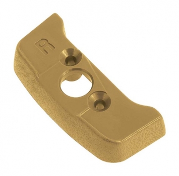 Seat Belt Guide Escutcheons for 1974-81 Pontiac Firebird - Pair / Buckskin