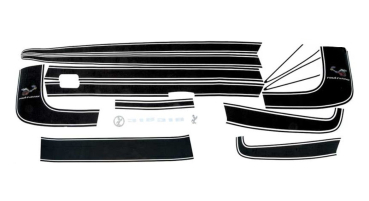 Stripe Set for 1974 Plymouth Road Runner - reflective