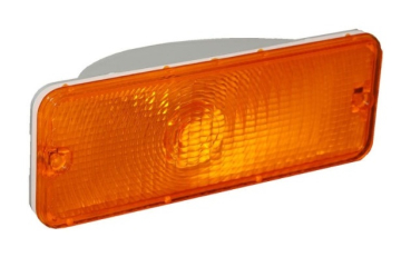 Park-/Blinkleuchten-Gläser -Gelb- für 1976-77 Ford F100/350 Pickup - Paar