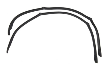 Roof Rail Weatherstrips for 1976-77 Oldsmobile Toronado 2 Door Hardtop - Pair