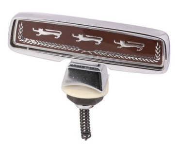 Hood Ornament for 1976-79 Ford F100/F250/F350 - 3 Lions/brown