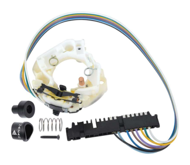 Blinker-Schalter für 1977-83 Chevrolet/GMC Pickup ohne neigungsverstellbarem Lenkrad - Mit Warnblink-Knopf-Set