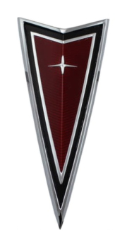 Front-Emblem für 1977 Pontiac Le Mans - Arrowhead