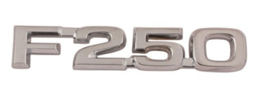 Fender Emblems for 1980-81 Ford F250 - F250/Set