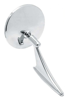 Outer Door Mirror for 1967 Chevrolet Camaro - with Rib On Base/without Logo