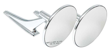 Outer Door Mirrors for 1967 Pontiac Firebird - GM "Clear Shot"