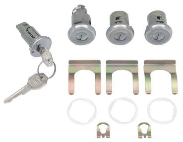 Lock Set -E- for 1966-67 Chevrolet Nova models