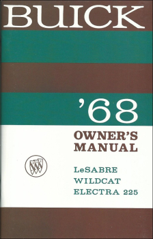 1968 Buick LeSabre/Wildcat/Electra 225 - Owners Manual (English)