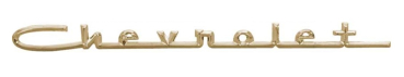 Hood Emblem Script for 1957 Chevrolet Bel Air models -Chevrolet-
