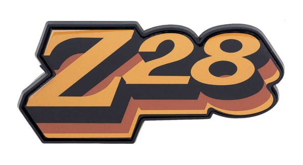 Rear Emblem for 1978 Chevrolet Camaro Z/28 - Gold