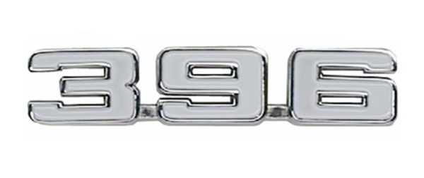 Fender Emblems for 1969 Chevrolet Camaro 396 - Pair