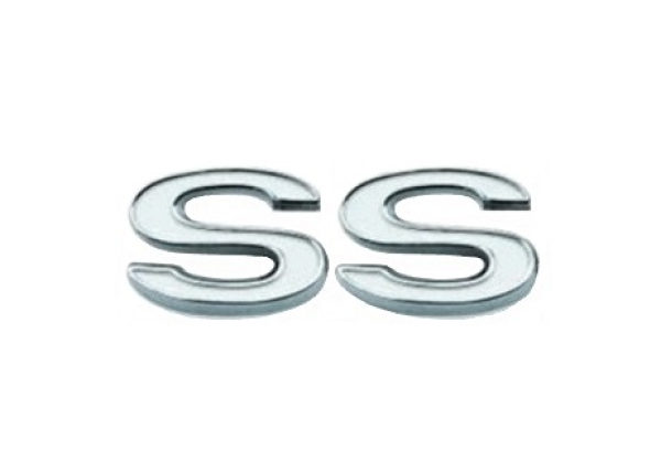 Kotflügel-Embleme für 1969-72 Chevrolet Camaro SS 350 und SS 396 - 2 Paar