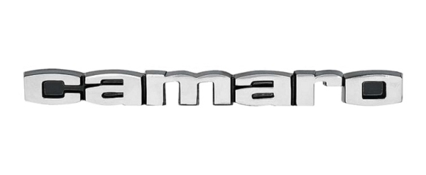 Kotflügel-Embleme für 1975-77 Chevrolet Camaro - Schriftzug Camaro / Paar