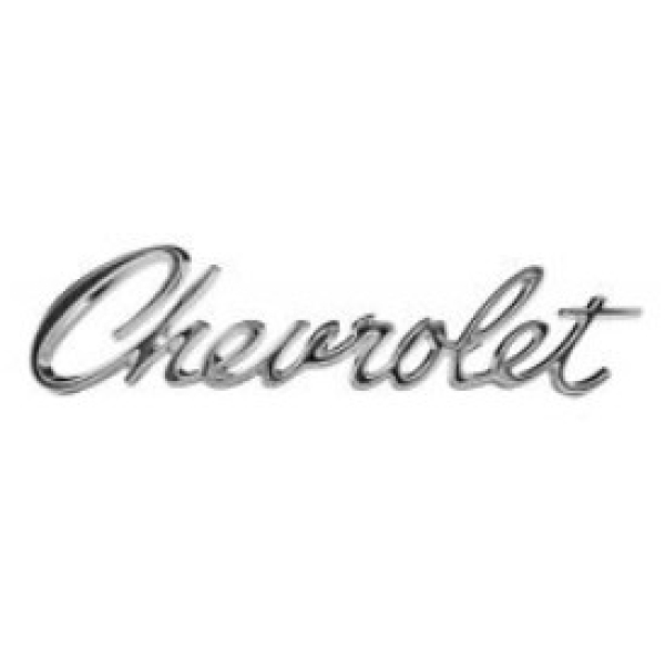 Heck-Emblem für 1969 Chevrolet Bel Air, Biscayne und SS-Modelle - Schriftzug Chevrolet