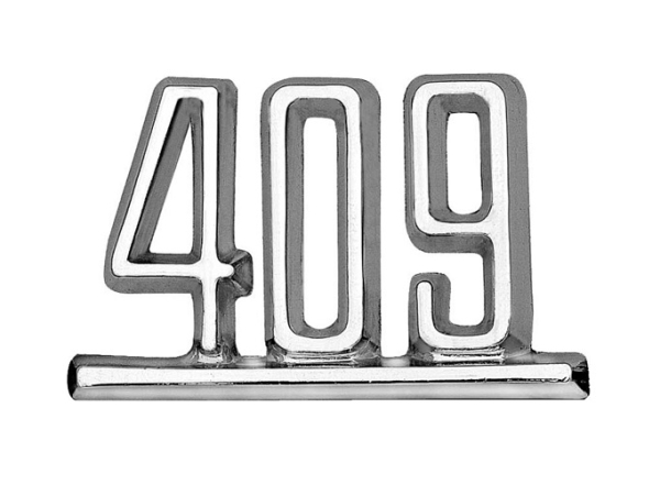 Fender Emblems for 1965 Chevrolet Impala with 409 Engine - Pair