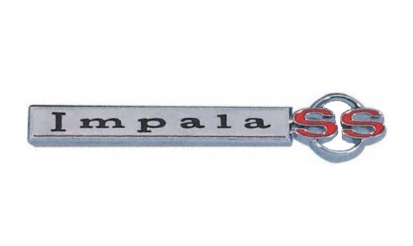 Kotflügel-Embleme für 1967 Chevrolet Impala SS - Paar