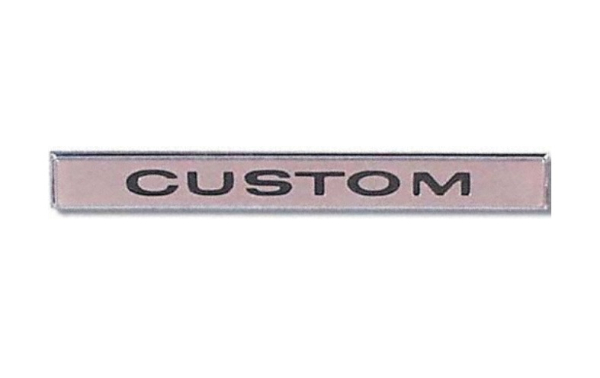 Fender Emblems for 1968 Chevrolet Impala Custom - Pair